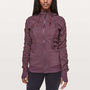 Lululemon Dance studio III jacket sz6 arctic plum